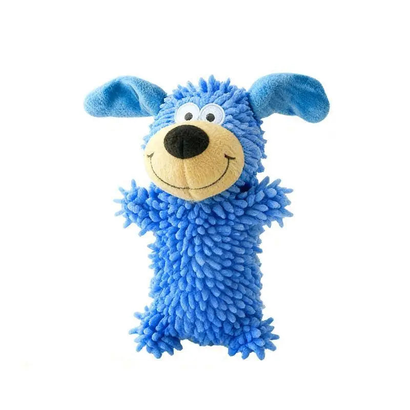 Interactive Squeaky Plush Dog Toys but Not Chew Toys, Suitable for Throwing and Catching Games and Interactive Play between Owners and Dogs, Chenille Material Reinforced Seams Only for Light Chewers Small/Medium Breeds, Supervise Play to Extend Toy Life
