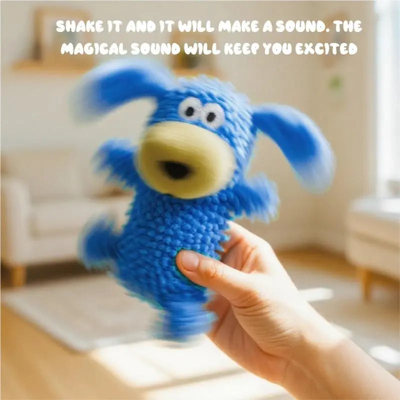 Interactive Squeaky Plush Dog Toys but Not Chew Toys, Suitable for Throwing and Catching Games and Interactive Play between Owners and Dogs, Chenille Material Reinforced Seams Only for Light Chewers Small/Medium Breeds, Supervise Play to Extend Toy Life